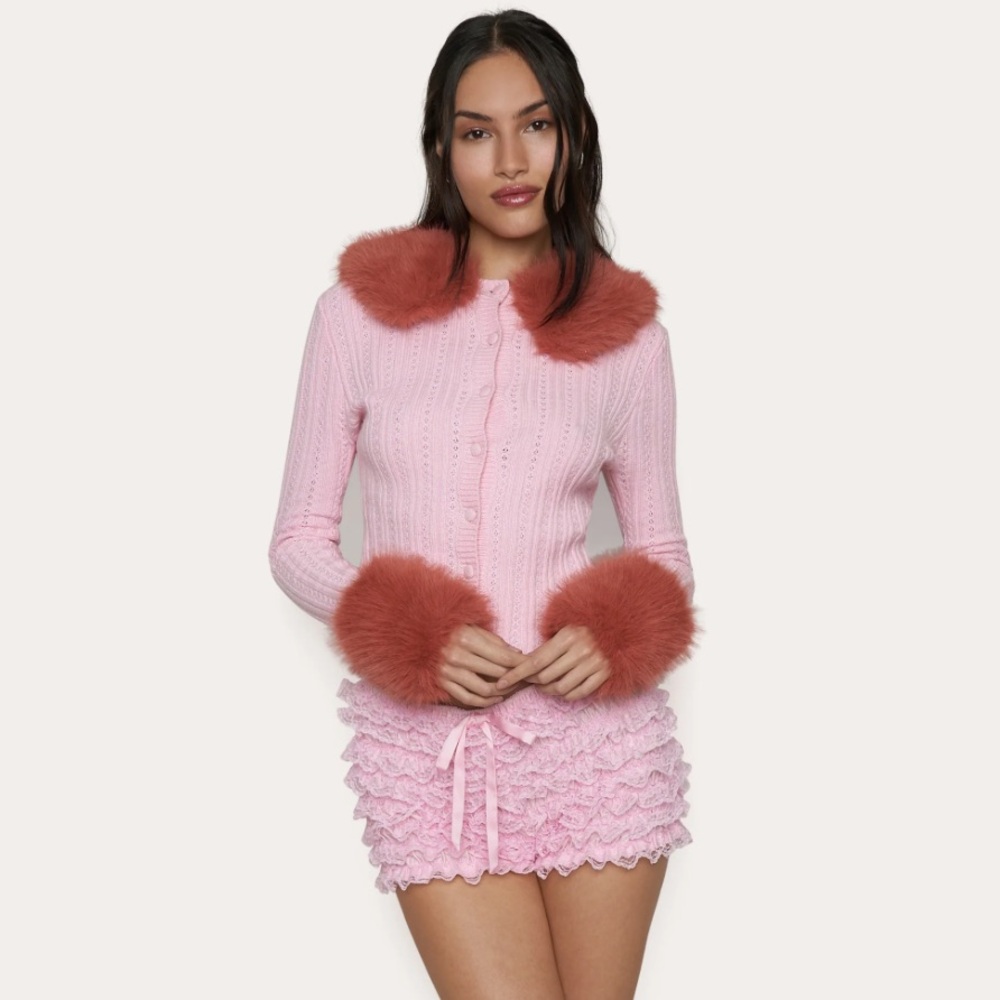Danielle Guizio Knit Cardigan Small NEW